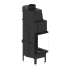 КАМИННАЯ ТОПКА С ВОДЯНЫМ КОНТУРОМ HITZE ALBERO AQUASYSTEM ALAQS68X53.L